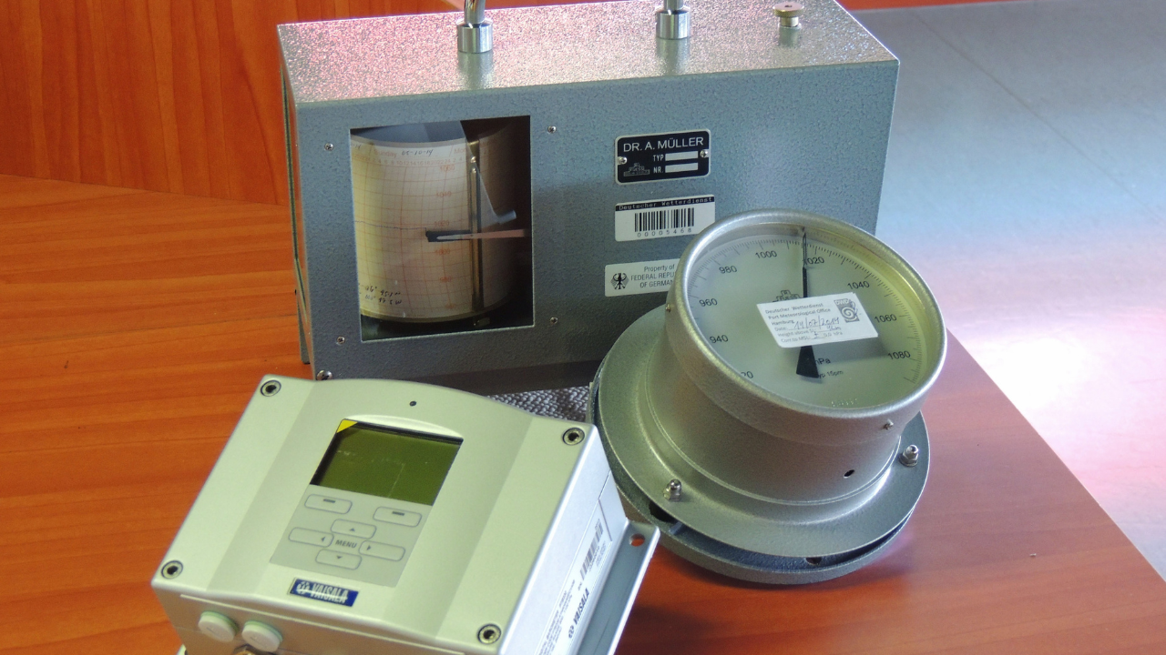 Meteorological instruments used on VOS
